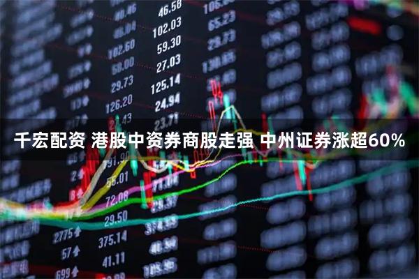 千宏配资 港股中资券商股走强 中州证券涨超60%